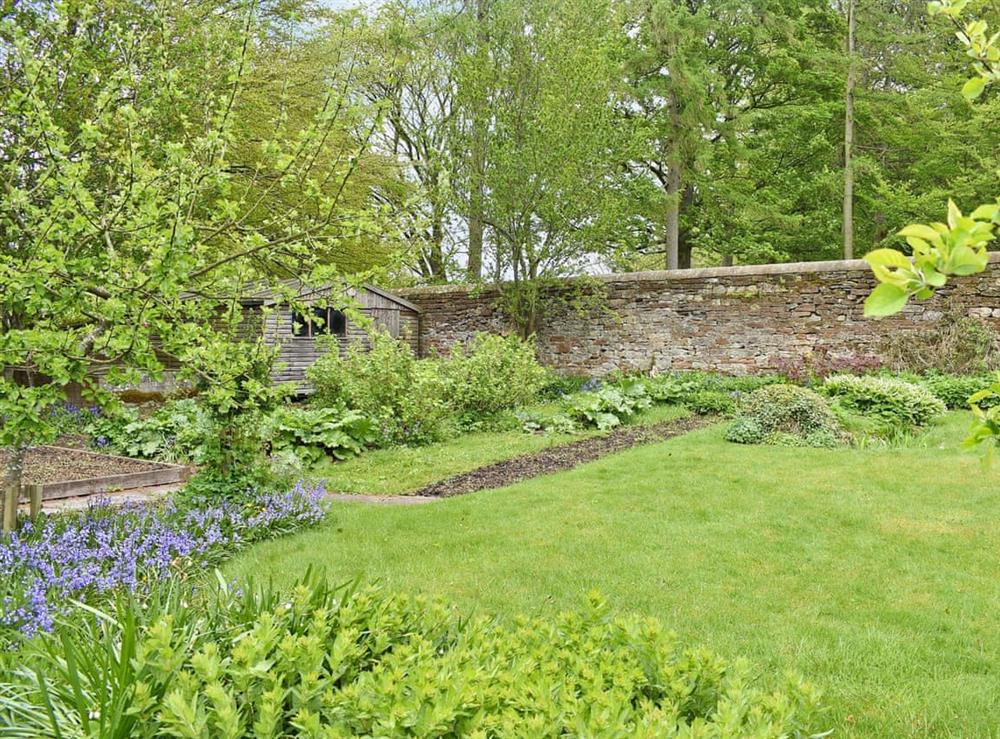 Wonderful garden at Castle Green in Appleby-in-Westmorland, Cumbria