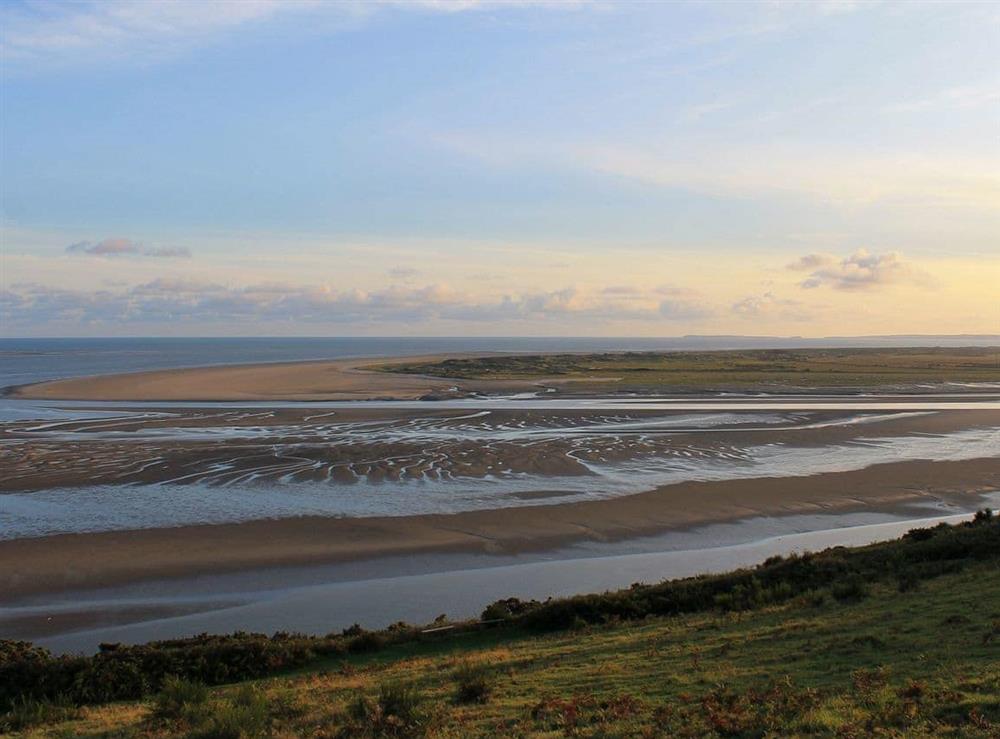 The lovely Towey estuary, nearby (photo 2) at Castle Hill Cottage in Llansteffan, near Carmarthen, Dyfed
