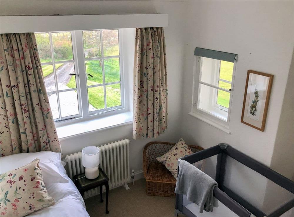 Family bedroom at Castle Hill House in Sidbury, near Sidmouth, Devon