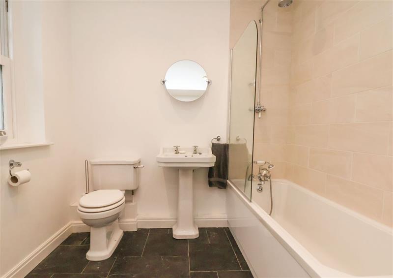 The bathroom at Castle House, Dyserth