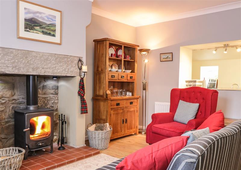 Relax in the living area at Castle Keep, Norham
