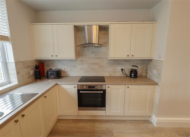 The kitchen at Castle Top Haven, Nettleton Top near Caistor