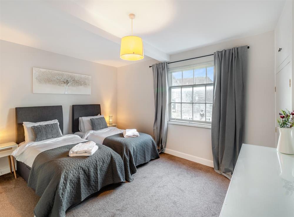 Twin bedroom at Castle Townhouse in Knaresborough, North Yorkshire