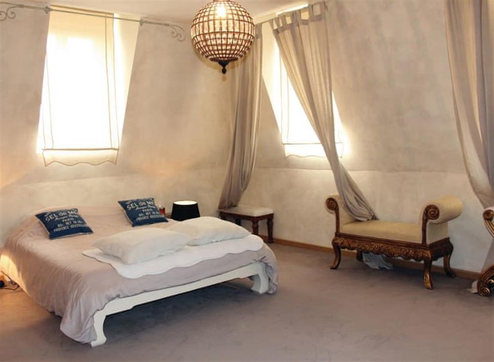 Bedroom at Castle Troisoleil in Pont-Saint-Esprit, Gard, France