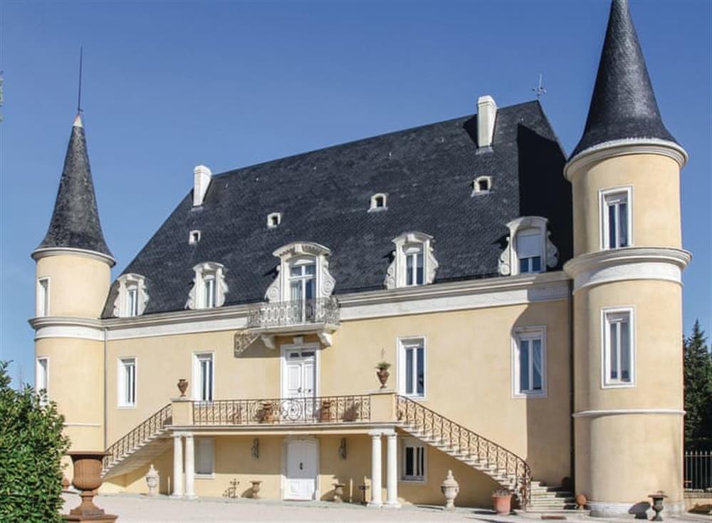 Exterior at Castle Troisoleil in Pont-Saint-Esprit, Gard, France
