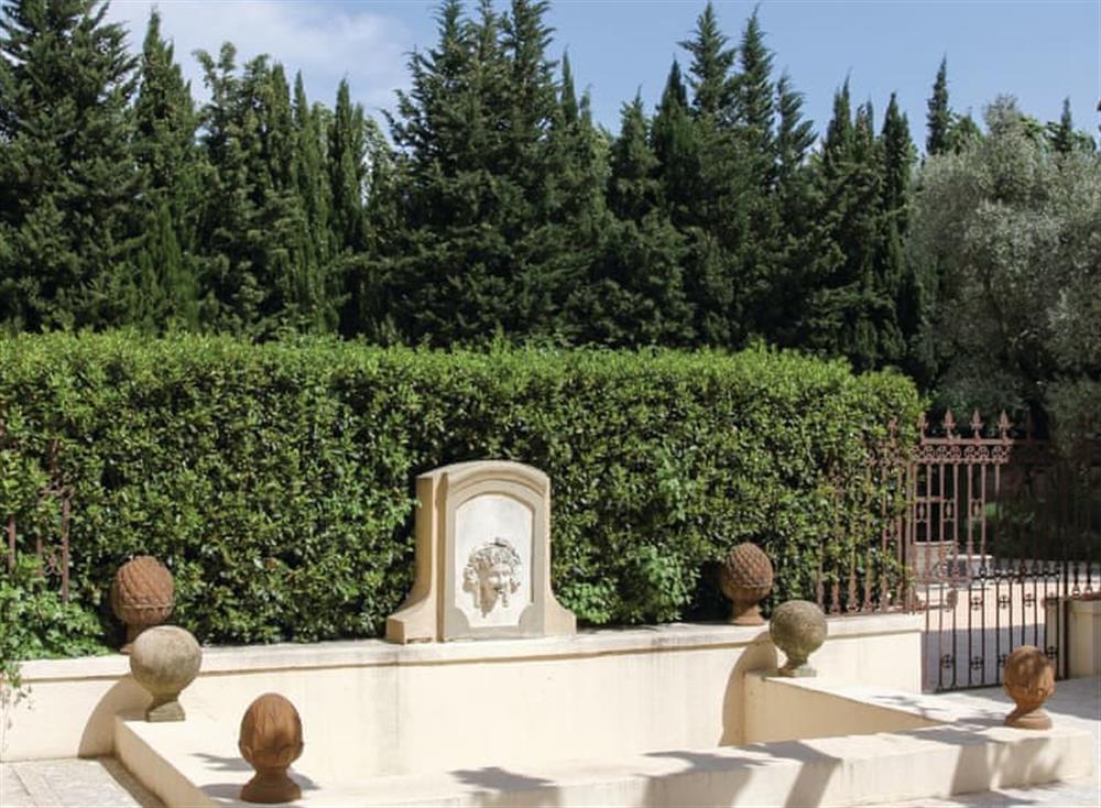 Outdoor area (photo 4) at Castle Troisoleil in Pont-Saint-Esprit, Gard, France