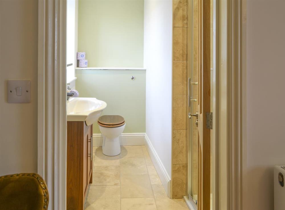 En-suite at Castle View in Alnwick, Northumberland