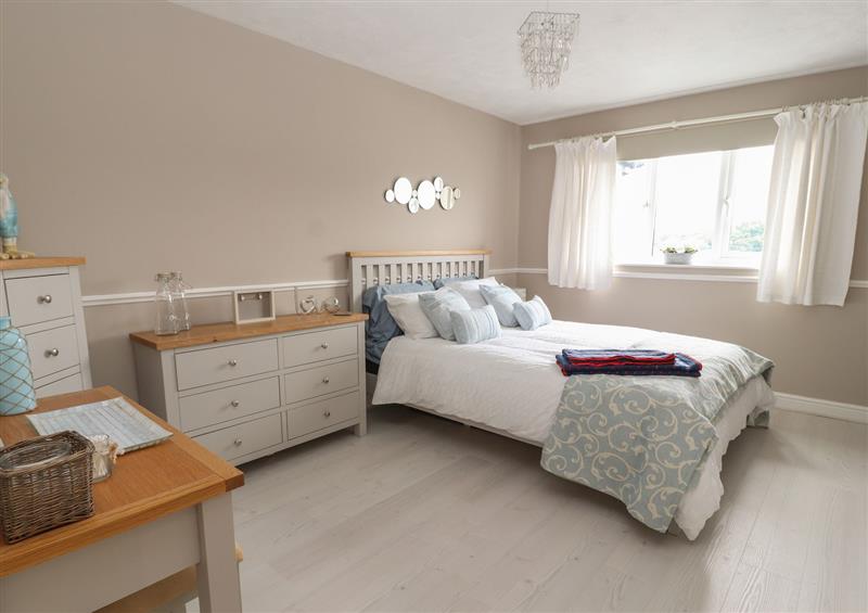 One of the 2 bedrooms at Castle View, Deganwy