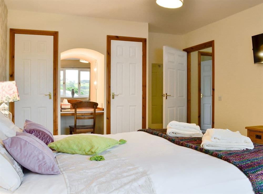 Charming double bedroom at Castle View in Llananno, near Llandrindod Wells, Powys