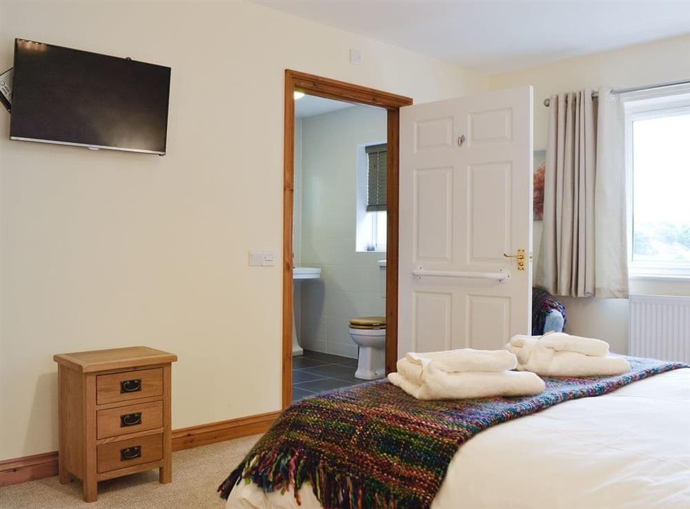 Delightful double bedroom at Castle View in Llananno, near Llandrindod Wells, Powys