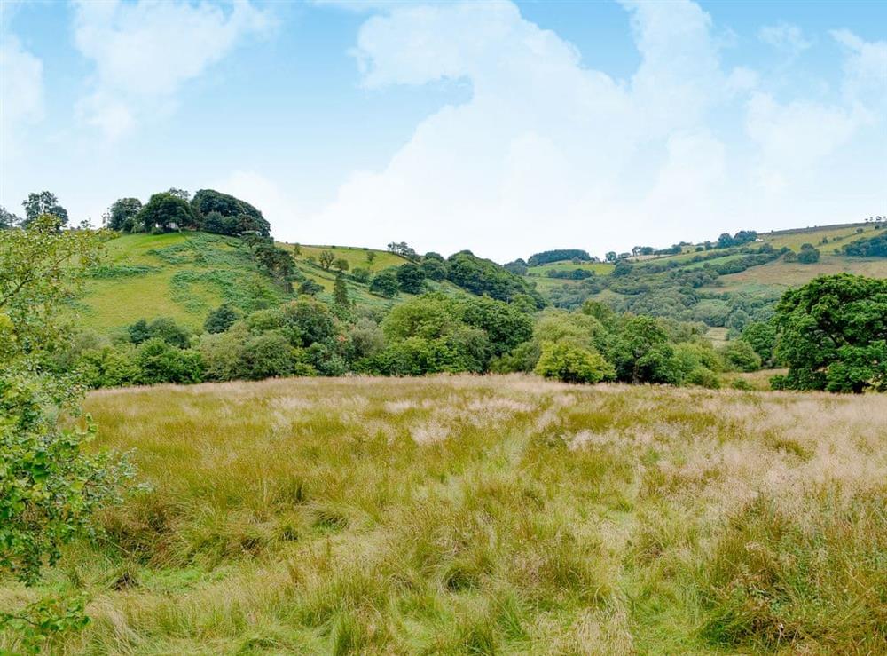 Fabulous panoramic views at Castle View in Llananno, near Llandrindod Wells, Powys