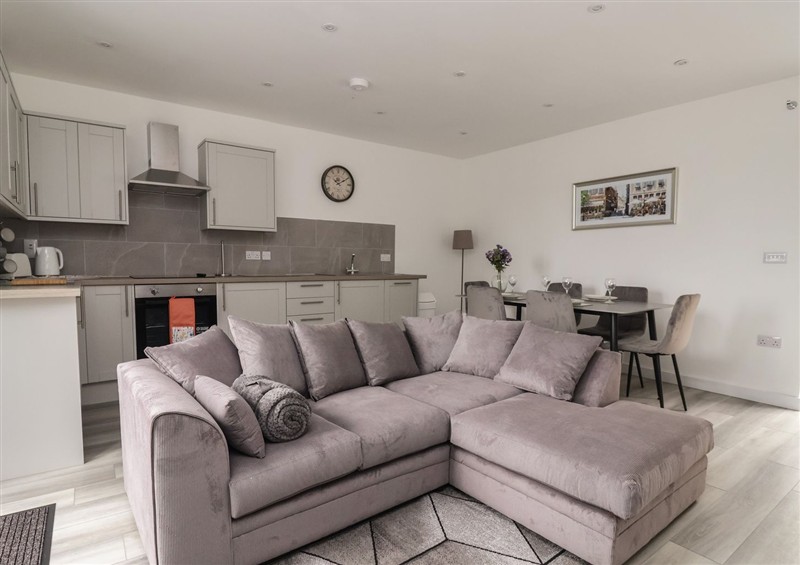 Relax in the living area (photo 2) at Castle View, Scarborough