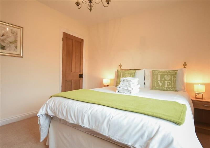 One of the 3 bedrooms at Castle View, Warkworth