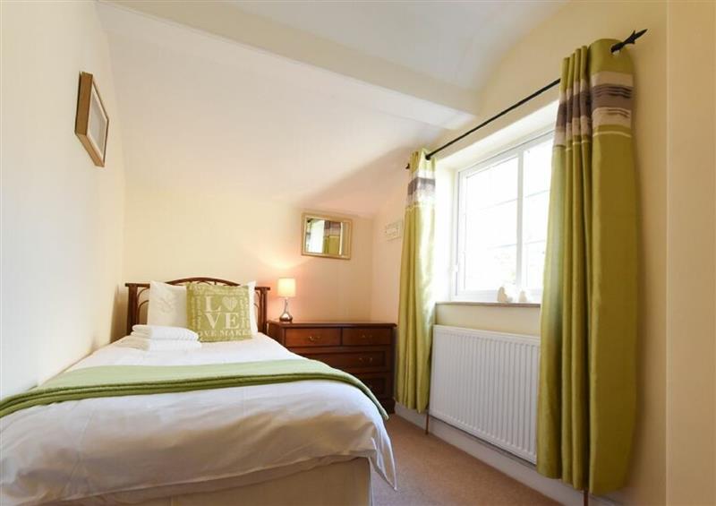 One of the bedrooms at Castle View, Warkworth