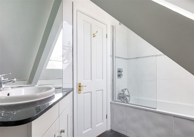 This is the bathroom at Castle View, Windsor