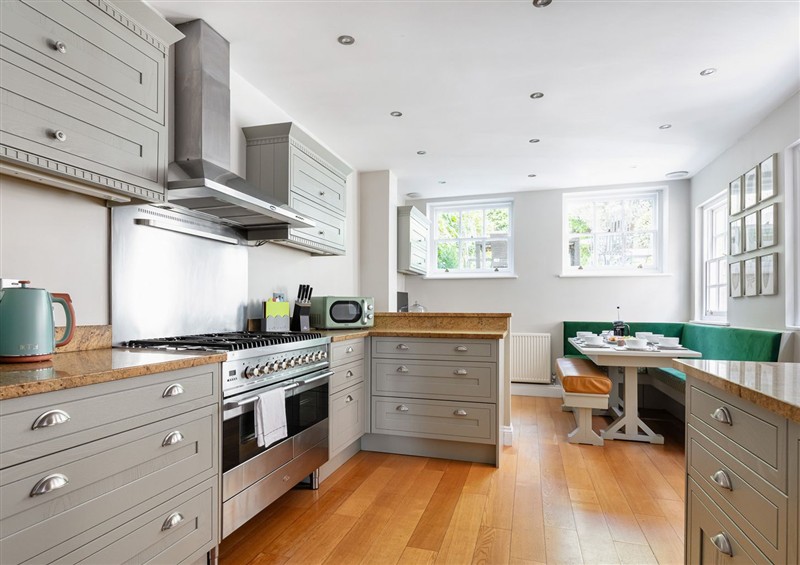 This is the kitchen at Castle View, Windsor