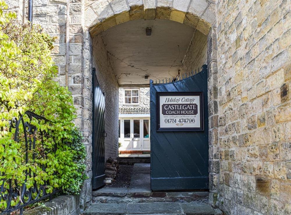 Exterior at Castlegate Coach House in Pickering, North Yorkshire
