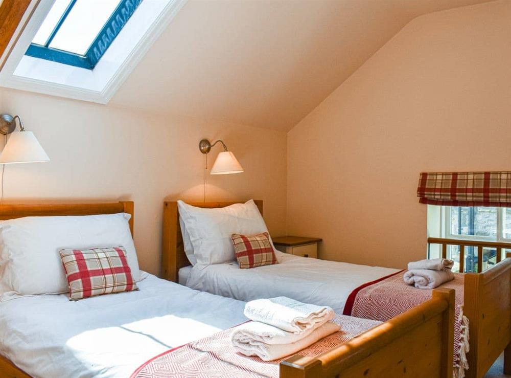 Twin bedroom at Castlegate Coach House in Pickering, North Yorkshire