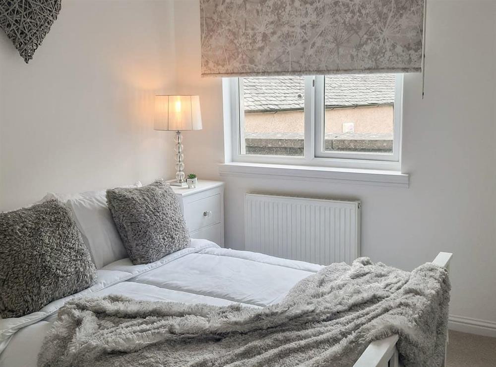 Double bedroom at Castlegate in Lanark, Lanarkshire