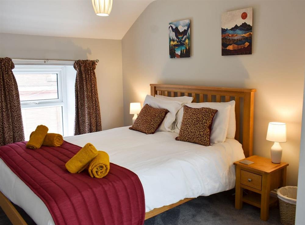 Double bedroom at Castlegate in Penrith, Cumbria