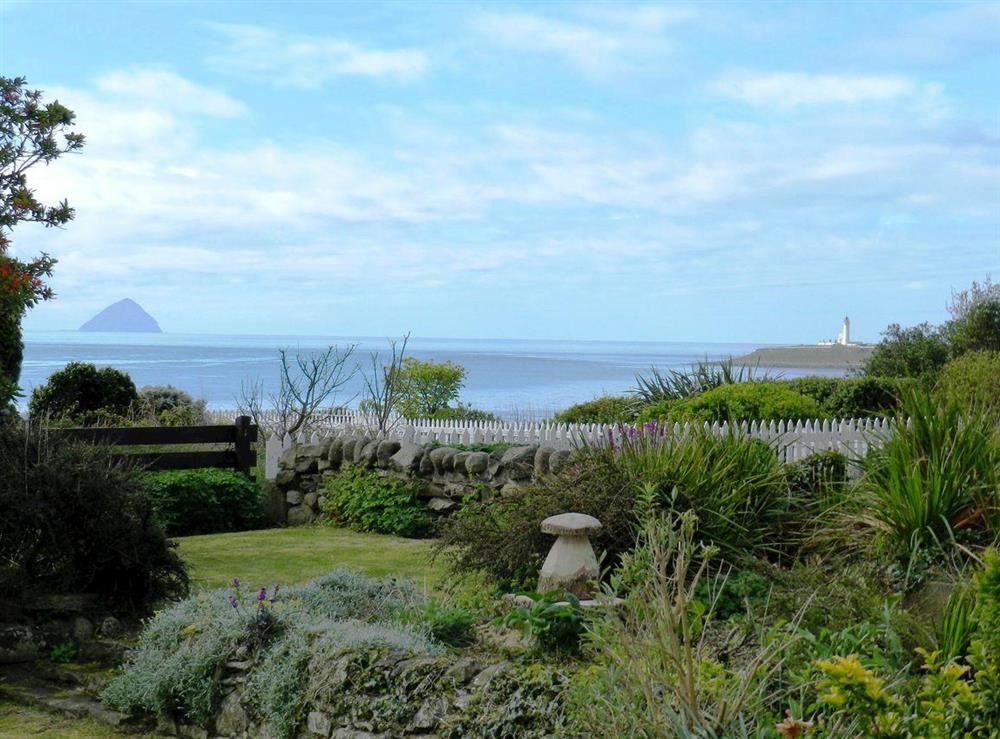 View at Castleside Croft in Kildonan, Isle of Arran, Scotland