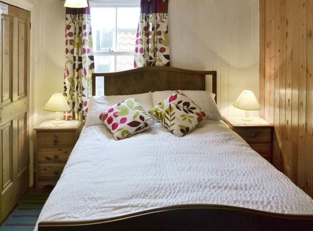 Double bedroom at Castleton House in Staithes, near Whitby, Yorkshire