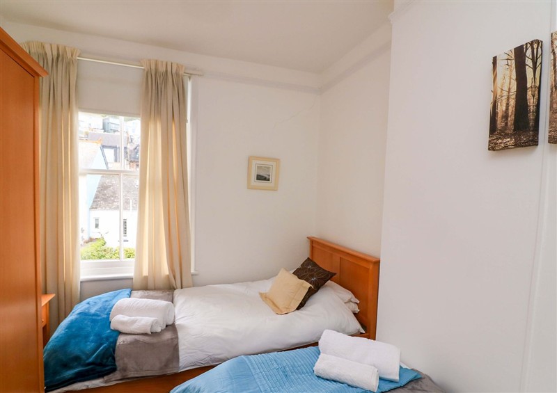 Bedroom at Castleview Apartment, 21 South Embankment, Dartmouth