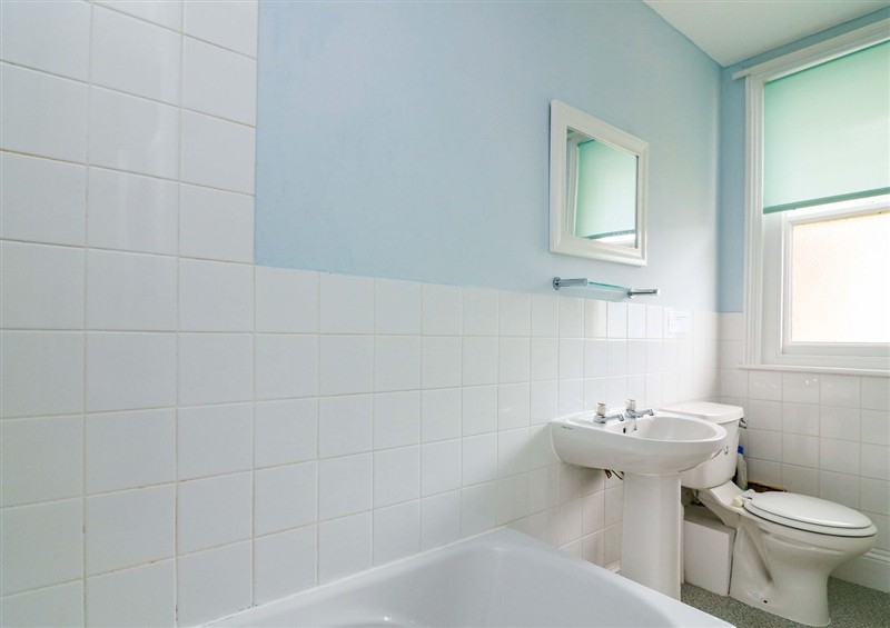 The bathroom at Castleview Apartment, 21 South Embankment, Dartmouth