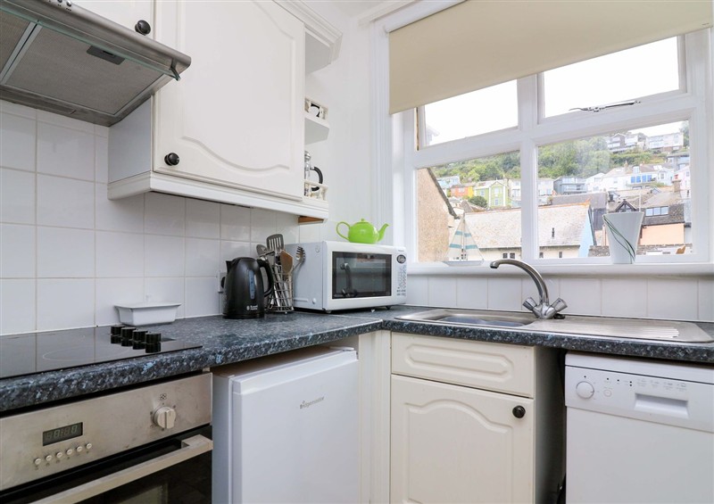 This is the kitchen at Castleview Apartment, 21 South Embankment, Dartmouth