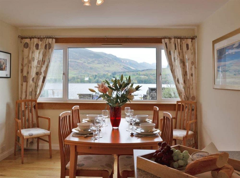 Kitchen/diner at Castleview West in Lochearnhead, Perthshire