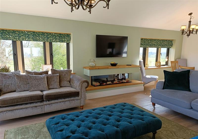 The living room at Castleys, Skipton
