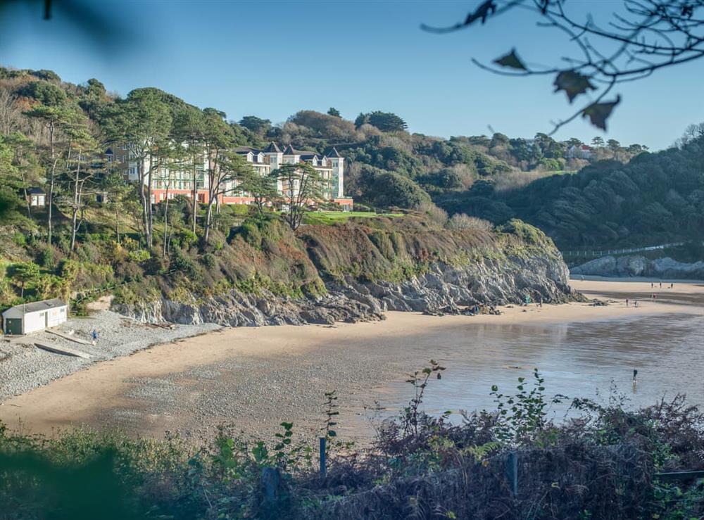 View at Caswell Cliffs in Caswell Bay, West Glamorgan