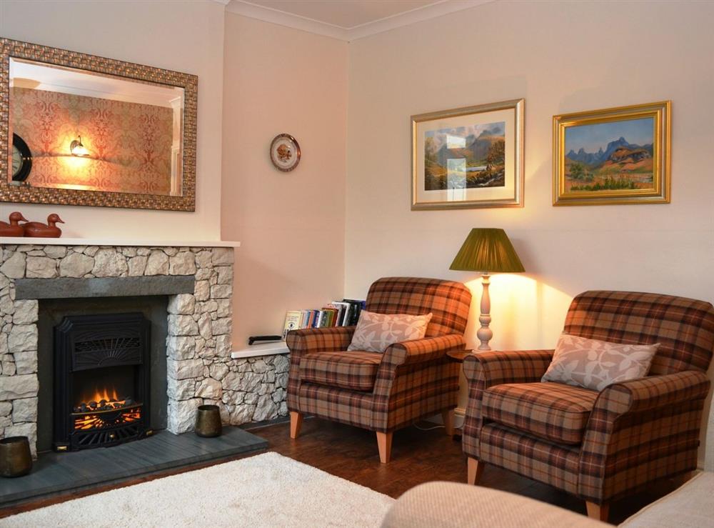 Living room at Catbells Cottage in Keswick, Cumbria
