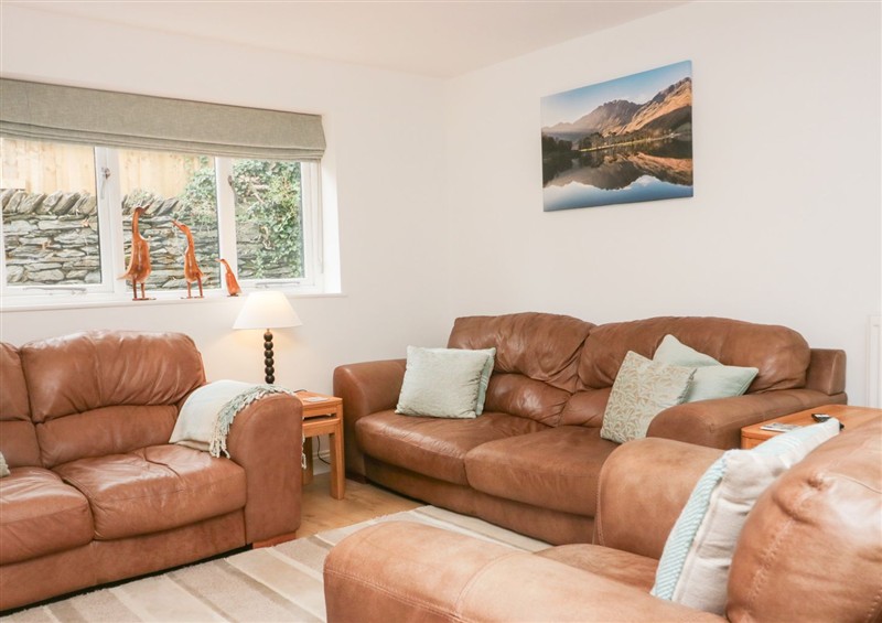 The living area at Catbells, Windermere