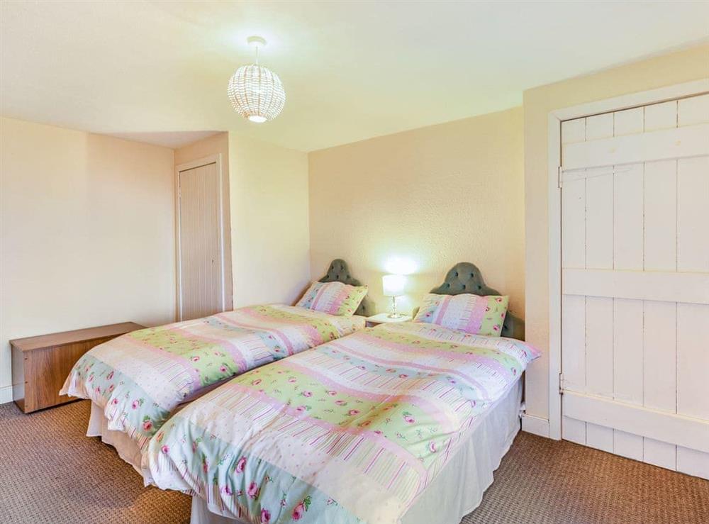 Twin bedroom at Catch A Penny in Burnmouth, near Berwick, Berwickshire
