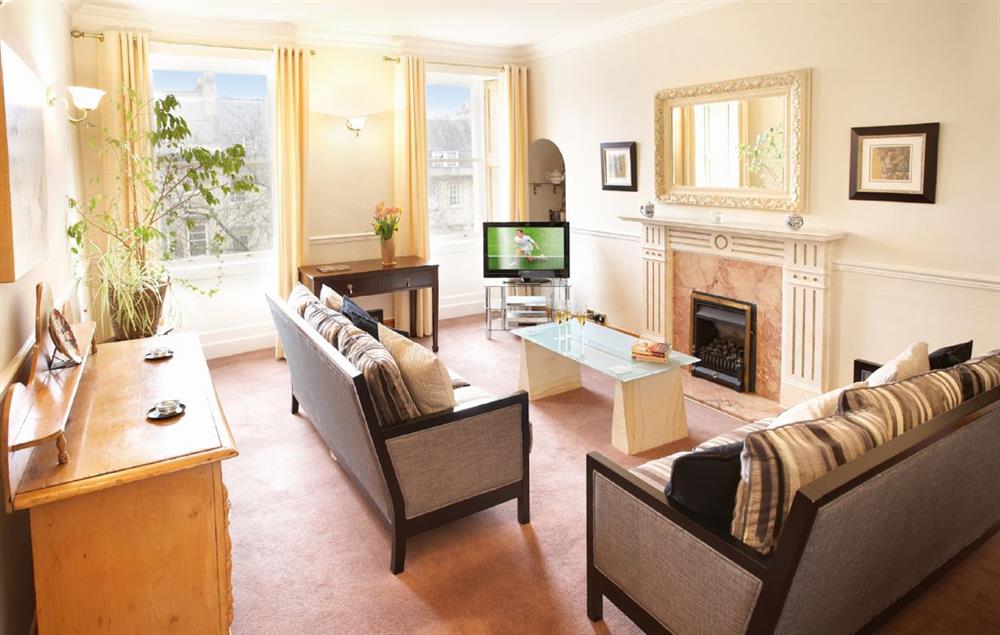 Catharine Place enjoys a comfortable and well presented sitting room at Catharine Place, Bath