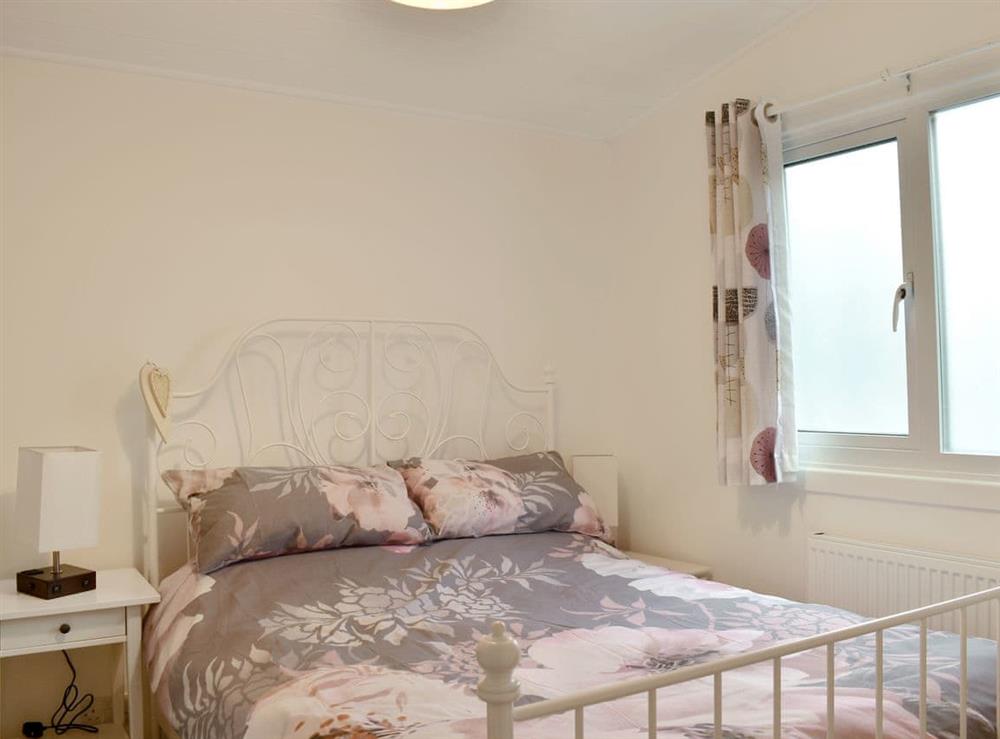 Double bedroom at Catkins Cottage in Mawgan, near Helston, Cornwall