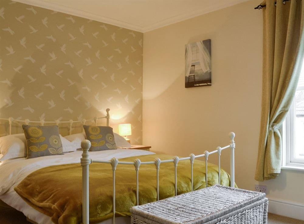 Relaxing double bedroom at Cats Cottage in Kessingland, near Lowestoft, Suffolk