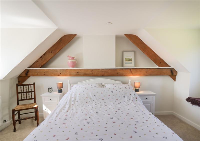 One of the 2 bedrooms at Cattle Tree Cottage, Llangoedmor near Cardigan