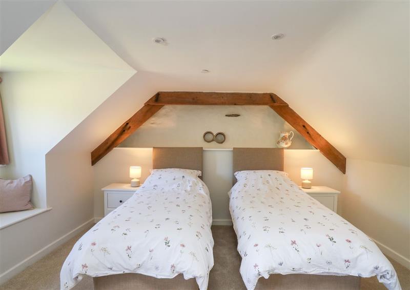 One of the bedrooms at Cattle Tree Cottage, Llangoedmor near Cardigan