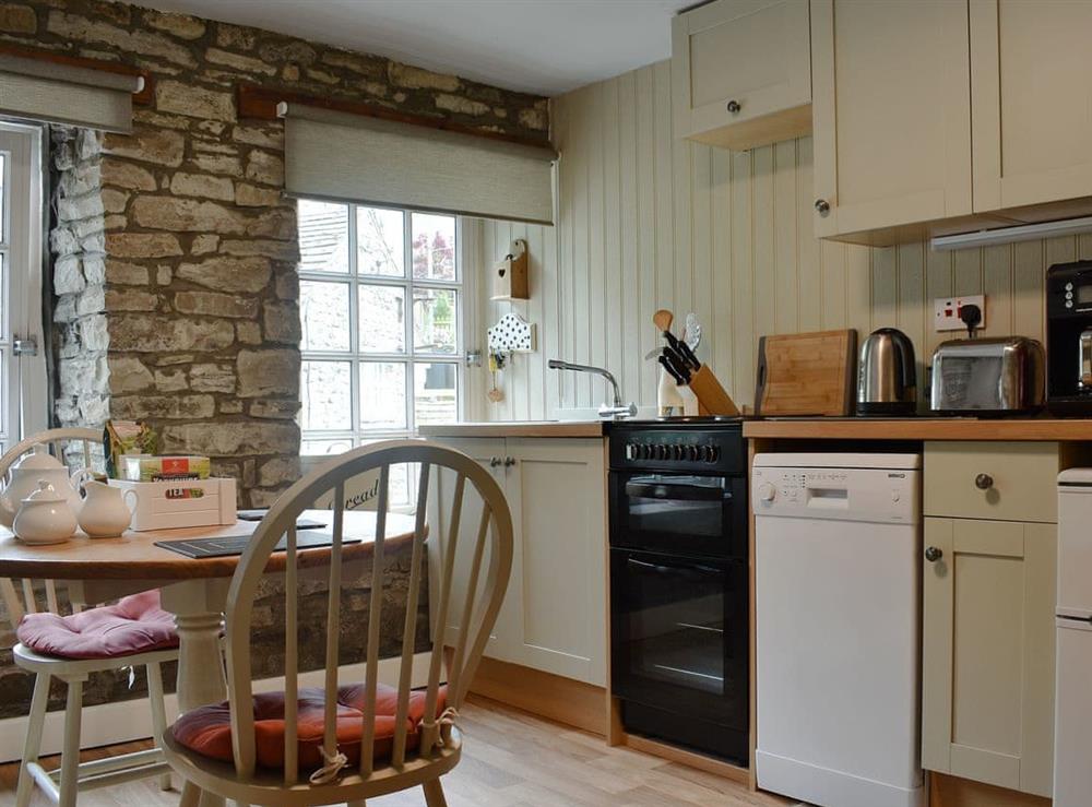 Well equipped kitchen area at Cauldron Falls in West Burton, near Leyburn, North Yorkshire