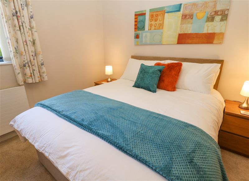 One of the bedrooms at Causeway Hideaway, Dore