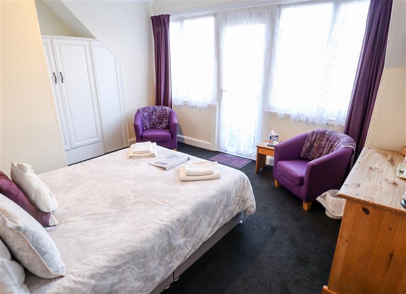 This is a bedroom at Caxton House, Skegness