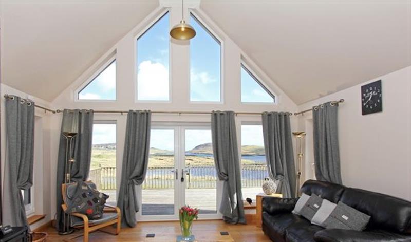 Enjoy the living room at Ceann an Loch Cottage, Balallan