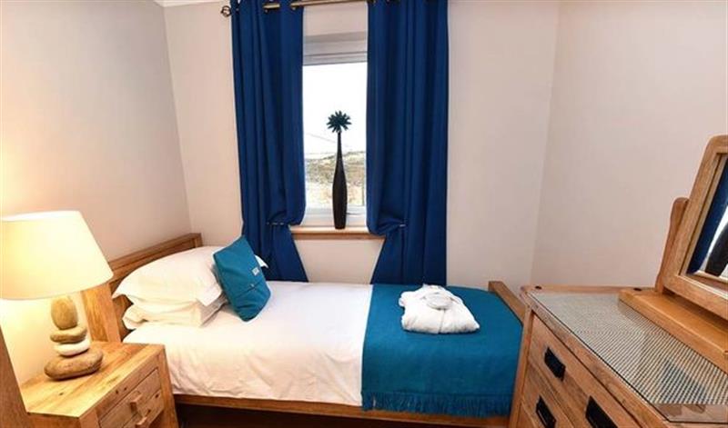 One of the 3 bedrooms at Ceann an Loch Cottage, Balallan