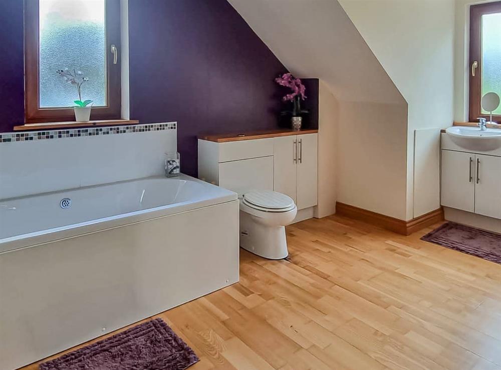 Bathroom at Ceardach in Gelston, near Castle Douglas, Kirkcudbrightshire