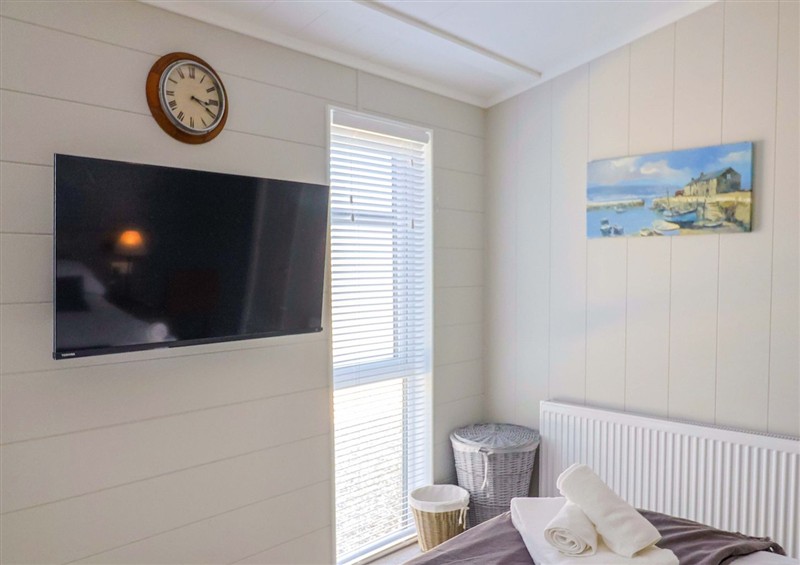 One of the 3 bedrooms at Cedar 1, Pinewood Retreat in Rousdon near Lyme Regis