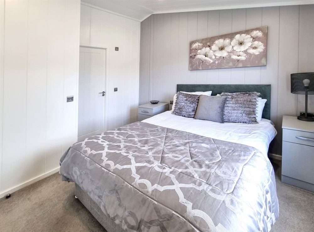 Double bedroom at Cedar 36 in Fitling, near Burton Pidsea, North Humberside