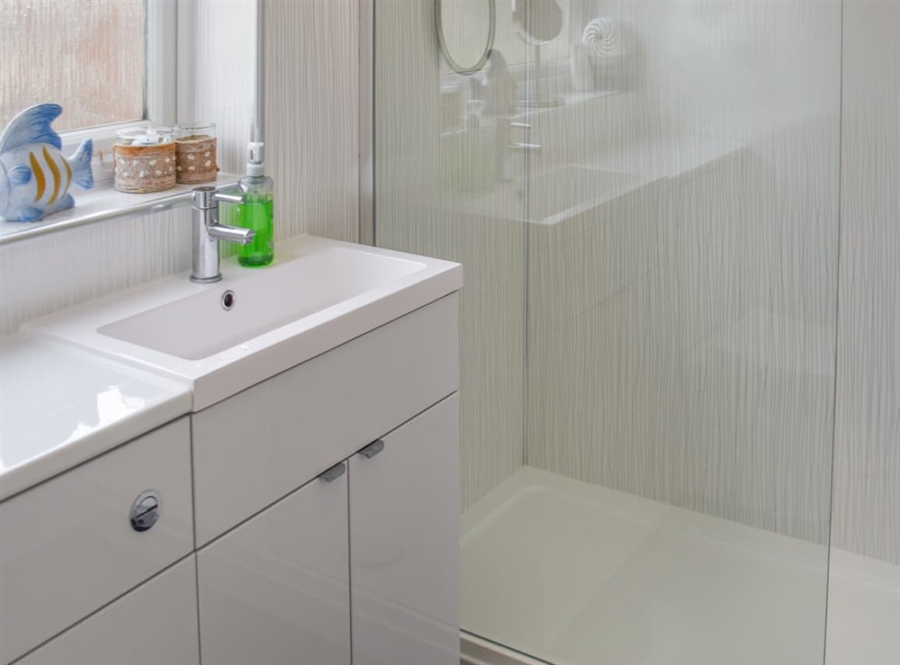 Bathroom at Cedar Bungalow in Bacton, Norfolk