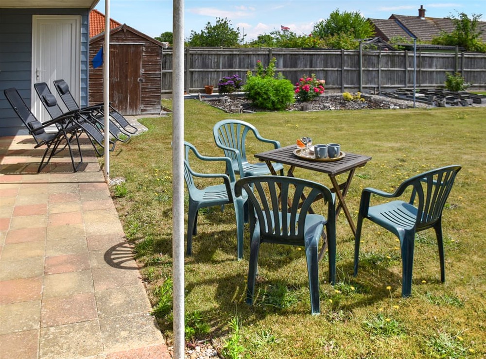 Outdoor at Cedar Bungalow in Bacton, Norfolk